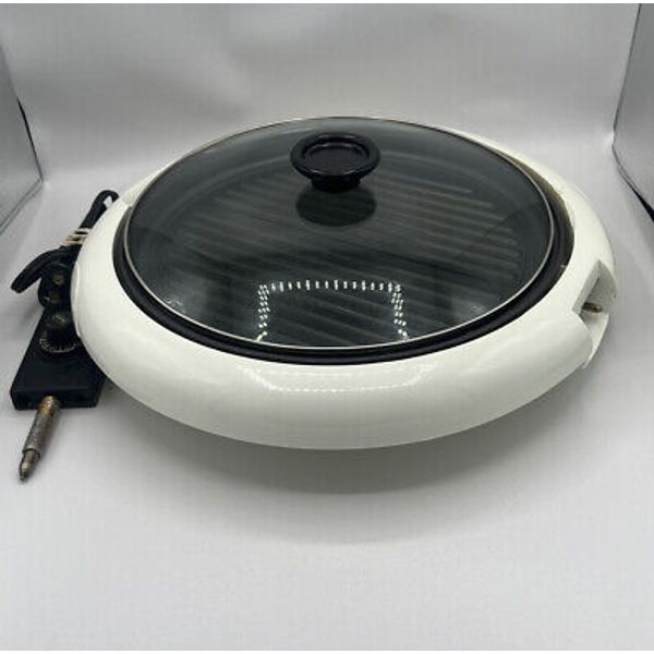 Used Aroma Prestige Cool-Touch Electric Health Indoor Grill  Model AHG-1125