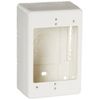 Hellermann Tyton TSRFW-JB2 Single Gang Junction Box, 2 Deep, PVC, Office White by Hellermann Tyton
