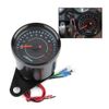TKSE Electronic Tachometer, DC 12V Universal Motorcycle LED Backlight Tachometer Electronic Tach Meter Gauge