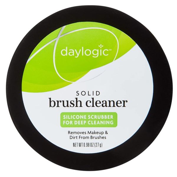 Daylogic Solid Brush Cleaner, Silicone Scrubber for Deep Cleaning 0.98 oz [NEW]