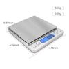 Digital Food Kitchen Scale I2000 0.01g/500g Superior Mini Digital Platform Scale