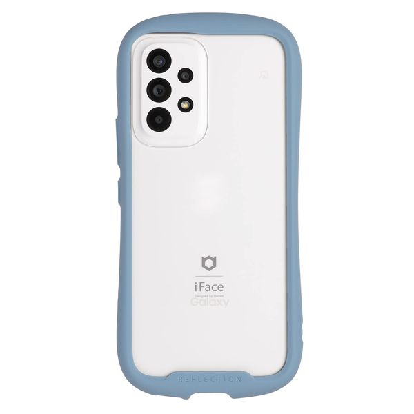 iFace Reflection Case for Galaxy A53 5G Clear Tempered Glass (Pale Blue)