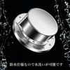 Remarks Japan Kitchen Timer, Silver Analog Stainless Steel Dial Cooking Timer, Manual Timer