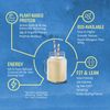 Sunwarrior Warrior Blend Plant Based Protein 30 Servings Vegan Clean Protein