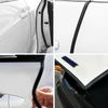 10m Rubber U Shape Edge Seal Strip with Embedded Stainless Steel Clips Universal