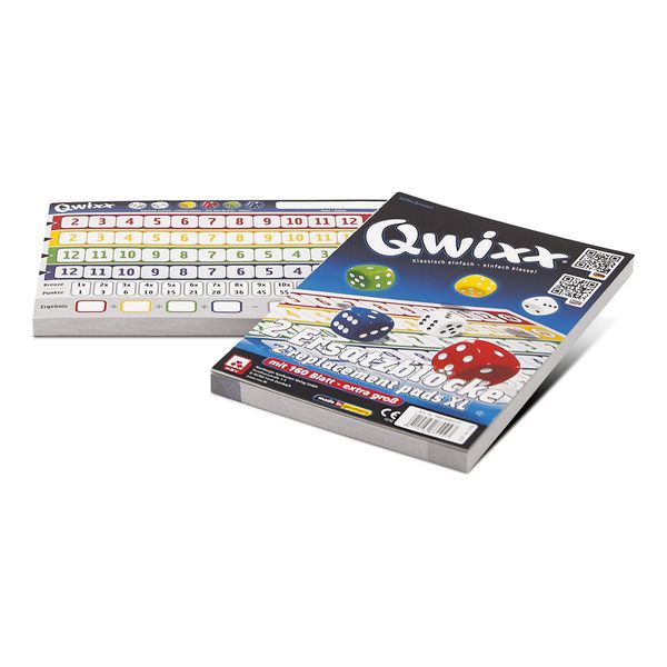 NSV 8819900515 - 4021 - QWIXX - XL - Blocks Set of 2 - Dice Game