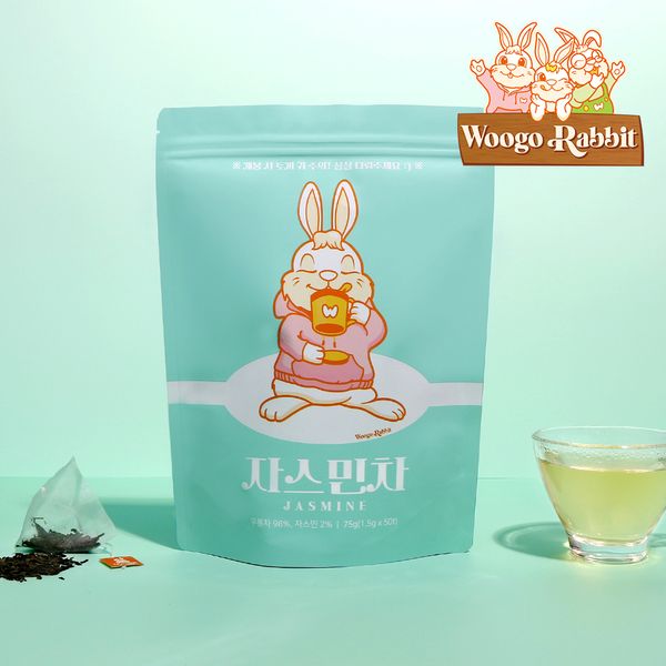 Herbal Tea Jasmine Tea 100 Tea Bags (50+50) Jasmine Tea