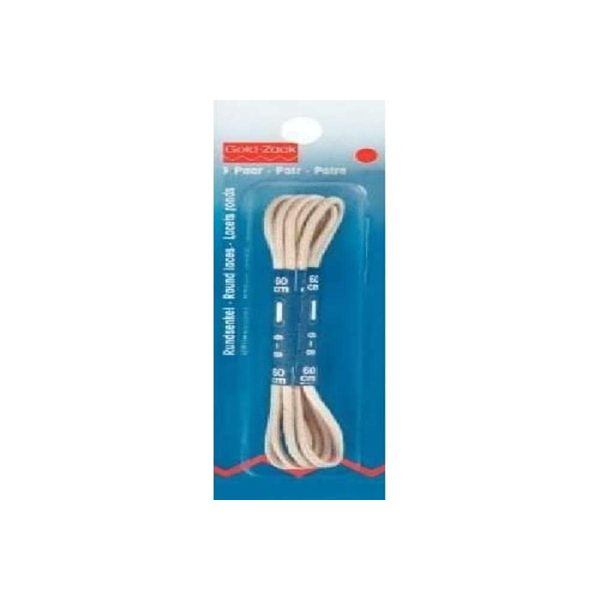 Prym Round Laces, Beige, 60 cm x Ø 3 mm, 2 Stück