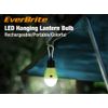 EverBrite Rechargeable Camping LED Bulb Green 3 Lighting Mode USB LED Tent Light
