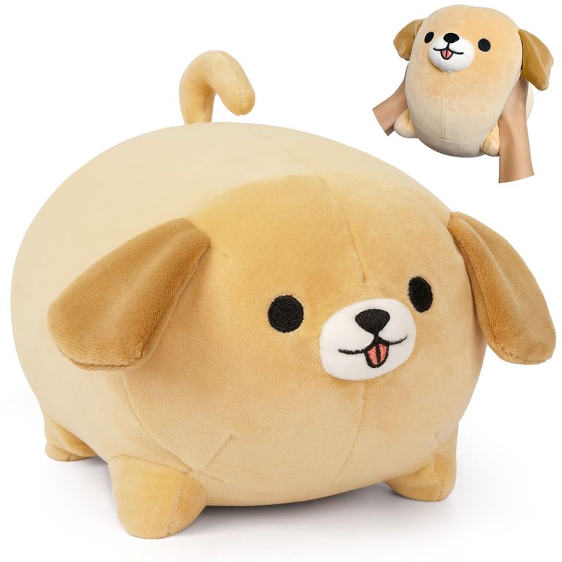 27.5" Giant Dog Plush Hug Pillow | Extra Large Stuffed Animal Toy For Kids & Adults