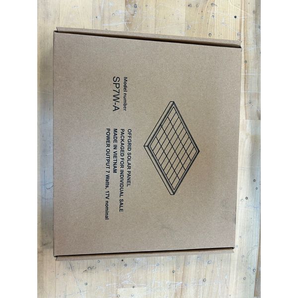 SP7W-A Offgrid Solar Panel 7W 17V