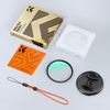 K&F Concept 82mm CPL Filter + Lens Cap (Nano-Dazzle)