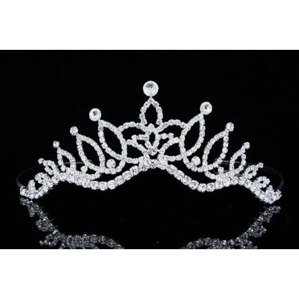 Bridal Rhinestone Crystal Wedding Prom Princess Tiara Crown