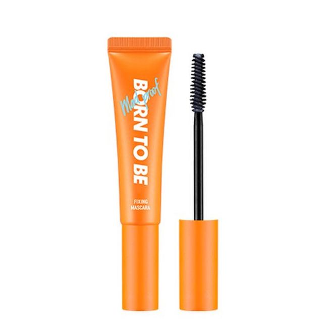 Apieu Born2B Madproof Fixer Mascara Lv 1 My Lash But Better 7g, 02 Deep Black, 1ea