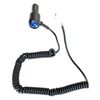 DCPOWER Coiled/Curled Power Cord Compatible Replacement for UNIDEN DFR8, DFR9 Radar Detector