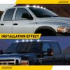 5X Solar Powered Wireless LED Cab Light Roof Running Light Universal White T