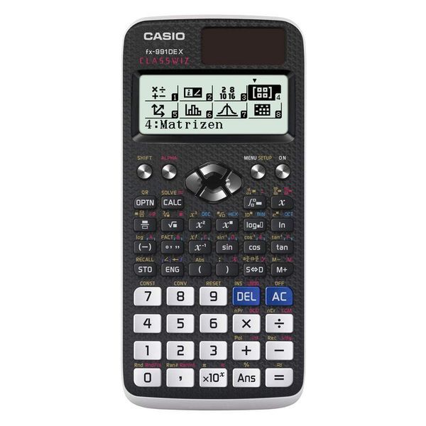 Casio FX-991DE X ClassWiz Scientific Calculator with Natural Display, Schwarz, Technisch-Wissenschaftlich