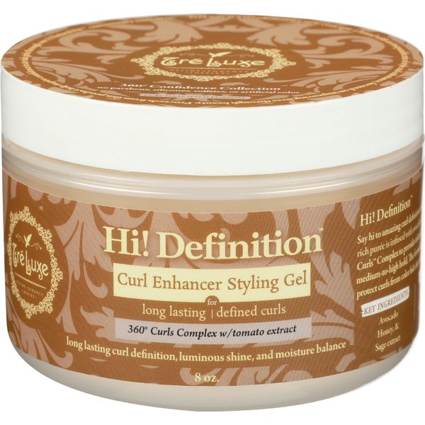 TRELUXE Hi! Definition Curl Enhancer Styling Gel, 8 FZ
