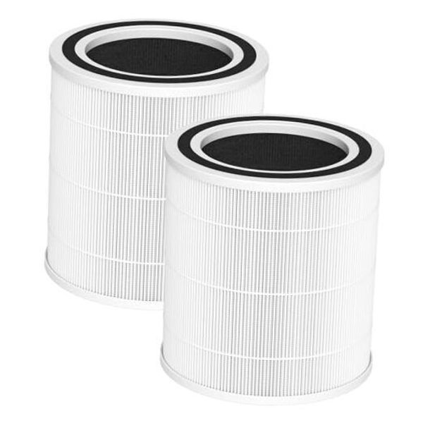 2 Pack AC400 Air Purifiers Replacement Filter for Purivortex AC400 Basic Filter