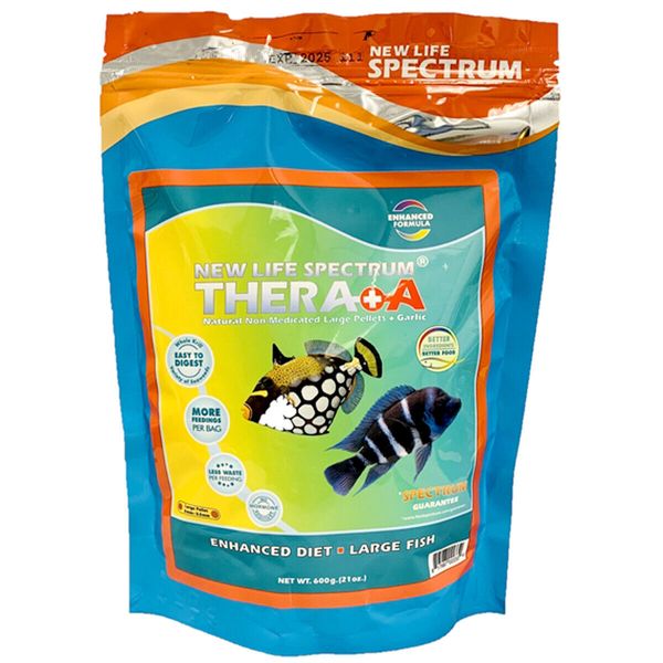 New Life Spectrum THERA +A Large Pellet 600g Health & Color Enhancing Fish Food