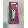 Lighted / LED Wired Doorbell Button ~ Nickel Finish ~ Style Selections 2369363