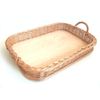 Serviertablett Tablett aus Weide