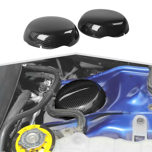 Amayum Fit for Dodge Challenger Charger 2009+ Engine Compartment Suspension Cover Engine Bay Suspension Trim Engine Accessories