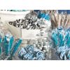 Classic Buttermint Candy (bulk set of 104 individually wrapped mints) Great for Parties, Weddings, Grand Events and Businesses, Silver