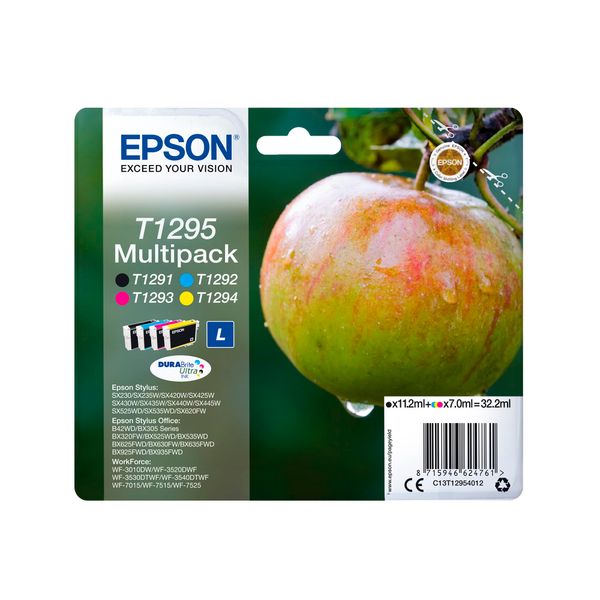 EPSON Apple Ink Cartridge for WorkForce WF-3520DWF Series - Assorted Colours