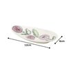 Flower Mini Small Plate and Spoon Rest Purple 30704