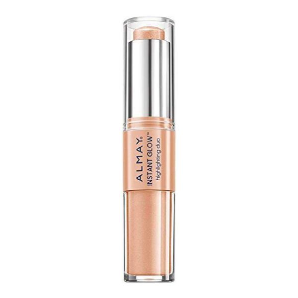 Almay Instant Glow Highlighting Duo, Nude Glow, 0.1 fl. oz., highlighter makeup