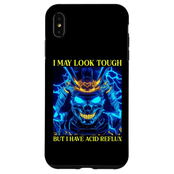 iPhone XS Max Funny Acid Reflux Heartburn Case