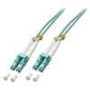 LINDY 46374 LWL-Duplexkabel LC/LC OM3 10m, Blau