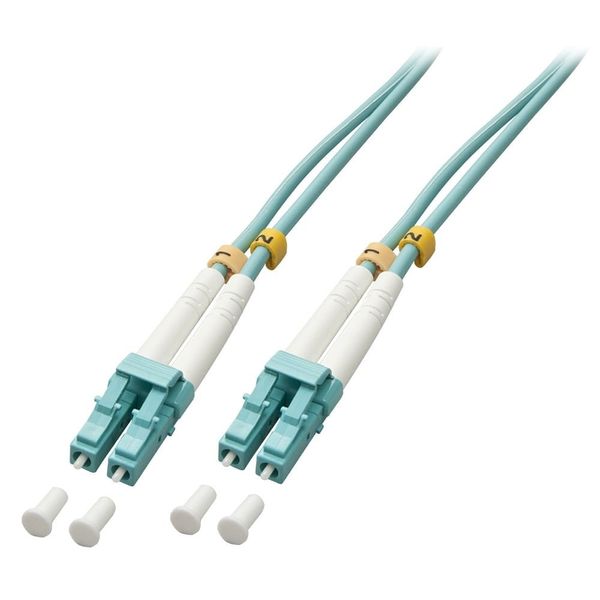 LINDY 46374 LWL-Duplexkabel LC/LC OM3 10m, Blau