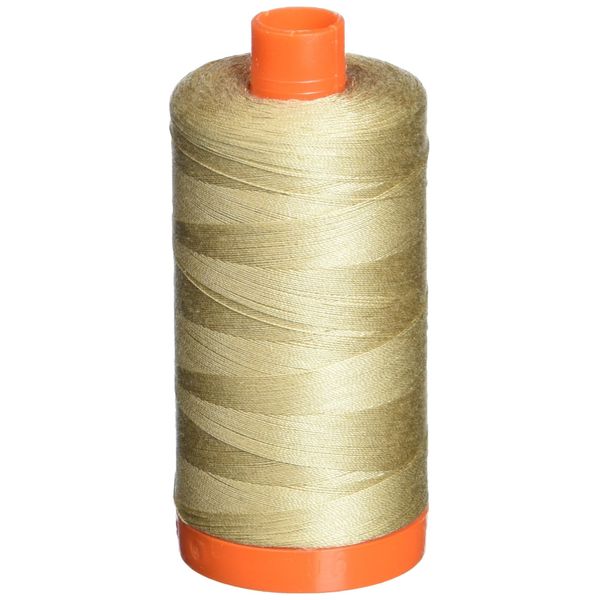 Aurifil A1050-2326 Mako Cotton Thread Solid, 1422 yd, Sand