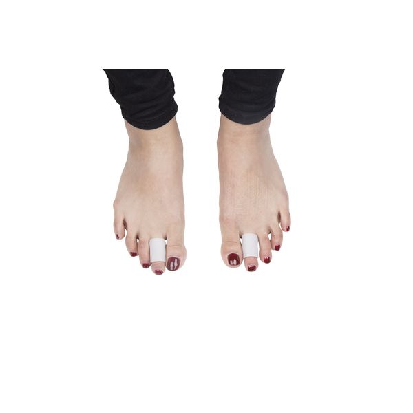 Pro11 Wellbeing Silicone Toe Tubes for Bunion Pain Relief (Small)