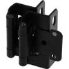 20 Pcs 1/2" Overlay Semi Partial Wrap Around Cabinet Hinges Self Closing Hinges