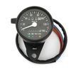 Mini KMH Black Speedometer w/Indicator Lights & Trip Meter - 1400:60 Ratio - Kilometers