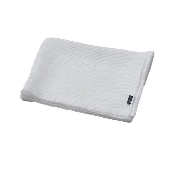 h tag Body Wash Towel Soft Gray