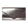 Ladies Blaze Pewter Patent Handbag Pewter