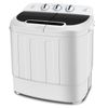 Portable Compact Washer & Dryer with Mini Washing Machine and Spin Dryer, White