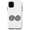 iPhone 11 Double spiral symbol Case
