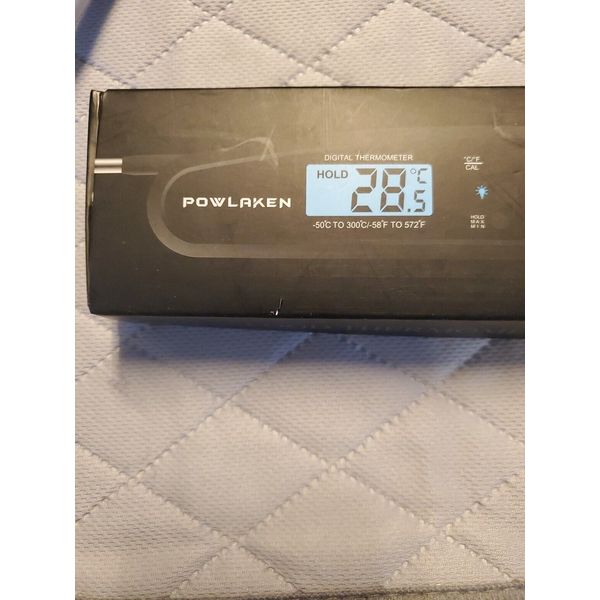 Powlaken Instant Read Meat Thermometer for Kitchen Cooking