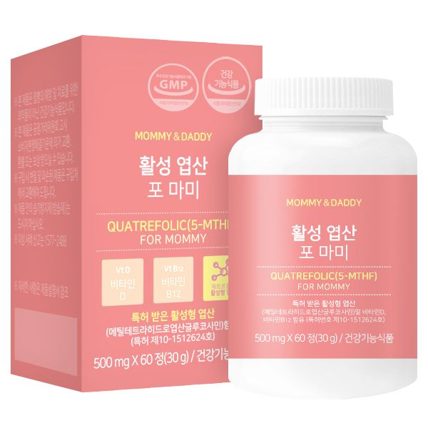 Mami & Daddy Active Folic Acid Po Mami 30g, 1 pack