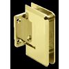 Polished Brass Pinnacle 074 Series Wall Mount Short Back Plate Hinge