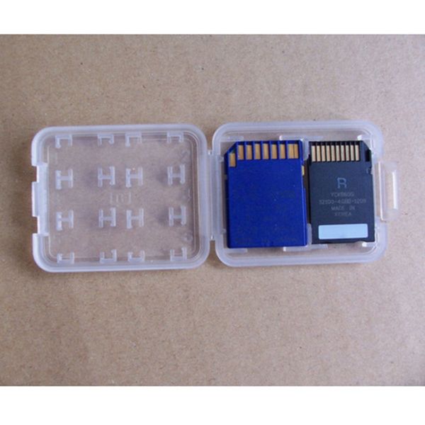 8 Slots Micro SD SDHC TF MSPD Memory Card Protector Case Box Storage Holder