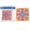 DIAMOND DOTZ DPP2 Pillow, Beginner, Canvas, Summer Sparkle, 18cm x 18cm