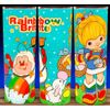 Rainbow Brite 80s Easter Bunny with Eggs Cup Mug Tumbler 20oz