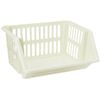 Whitefurze Vegetable Rack, Cream 35 cm