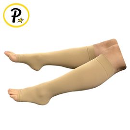 Open Toe 8-15 mmHg Mild Compression Leg Fatigue Calf Circulation Zippe –  Presadee